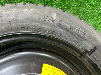 Запасное колесо Bridgestone T135/80D16 SUBARU EXIGA OEM 28151AJ000 YA5 2007