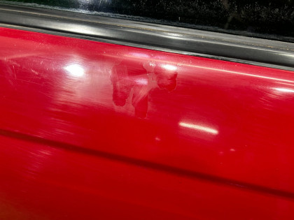 Porta traseira direita SUBARU LEGACY OEM 61400AC300 BG5 1997 RED