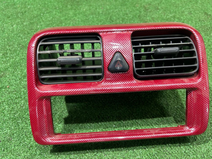 空调控制面框 SUBARU LEGACY OEM 66220AC050ML BG5 1997 RED