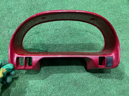 Instrument cluster bezel SUBARU LEGACY OEM 66800AC001 BG5 1997 RED