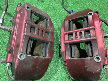 Maxilas de travão dianteiras 6POT Endless 326mm SUBARU LEGACY OEM 26291AC040 26291AC050 26310AC040 BG5 1997