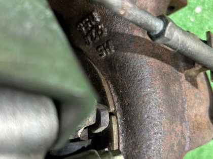 Турбина GARRETT A/R60 M24 SUBARU LEGACY OEM 14409AA022 14411AA133 BG5 1997 EJ20R MT5