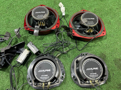 扬声器 Alpine плюс твитеры SUBARU FORESTER OEM 86301AG001 86301AG011 86301AG101 SG5 2007