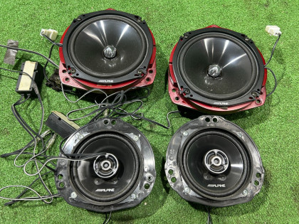 扬声器 Alpine плюс твитеры SUBARU FORESTER OEM 86301AG001 86301AG011 86301AG101 SG5 2007