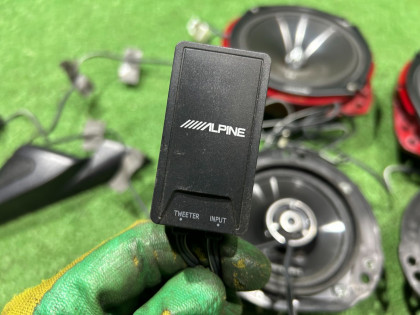 扬声器 Alpine плюс твитеры SUBARU FORESTER OEM 86301AG001 86301AG011 86301AG101 SG5 2007