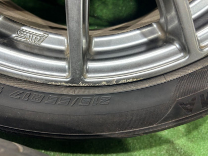 轮毂 M. A. T. Диски Enkei STI R17 SUBARU FORESTER OEM 12345678 SG5 2007