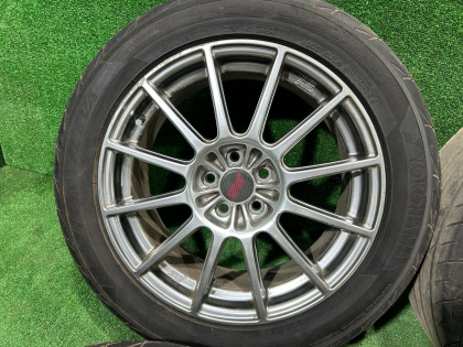 轮毂 M. A. T. Диски Enkei STI R17 SUBARU FORESTER OEM 12345678 SG5 2007