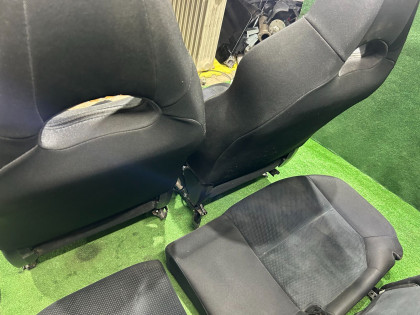 シートセット SUBARU FORESTER OEM 64011SA840ML 64011SA850ML 64051SA300ML 64051SA310ML 64141SA550ML SG5 2007 BLACK 32J