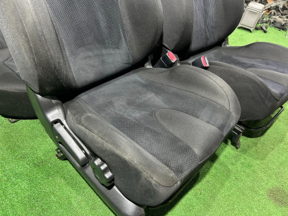 シートセット SUBARU FORESTER OEM 64011SA840ML 64011SA850ML 64051SA300ML 64051SA310ML 64141SA550ML SG5 2007 BLACK 32J