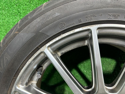 Pneus Yokohama Advan Fleva V701, 215/55 R17 SUBARU FORESTER OEM 123456789 SG5 2007