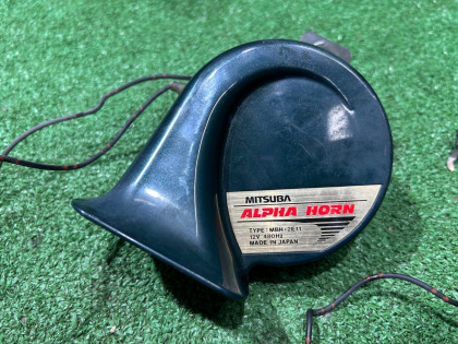 แตร mitsuba ALPHA horn SUBARU LEGACY OEM 86012AE000 86012AE010 BE5 2000 EJ206 AT