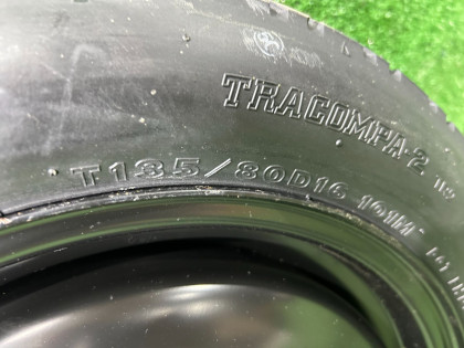Rueda de repuesto T135/80D16 SUBARU LEGACY OEM 12345678 BEE 2002