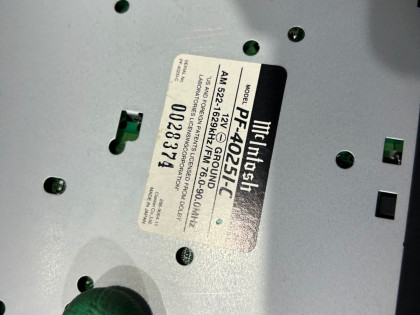 Head unit McIntosh SUBARU LEGACY OEM 86201AE171, 86221AE010, 86301AE040, 86301AE050, 86301AE230 BEE BE9 BE5 2002