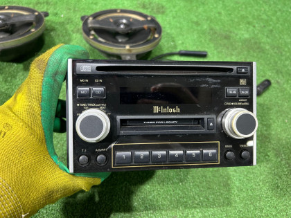Head unit McIntosh SUBARU LEGACY OEM 86201AE171, 86221AE010, 86301AE040, 86301AE050, 86301AE230 BEE BE9 BE5 2002
