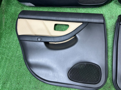 Door trim panels кожа SUBARU LEGACY OEM 94211AE180ML, 94211AE190ML, 94220AE760ML, 94220AE770ML BEE BHE BE5 BE9 BH5 BH9 2002 SILVER 01G