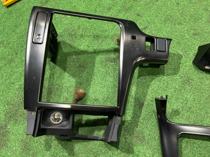 オーディオパネルセット SUBARU LEGACY OEM 66060AE420, 66050AE320, 94110AE481 BEE BHE BE5 BE9 BH5 BH9 2002 SILVER 01G