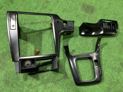 オーディオパネルセット SUBARU LEGACY OEM 66060AE420, 66050AE320, 94110AE481 BEE BHE BE5 BE9 BH5 BH9 2002 SILVER 01G