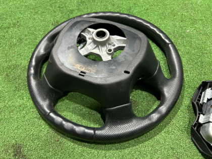ステアリングホイール кожа SUBARU LEGACY OEM 34311AE080 BEE 2002 SILVER 01G
