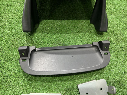 Рамка магнитофона комплект козырек и крепления SUBARU FORESTER OEM 66242SA140ML 66201SA280 66201SA290 SG5 2007 BLACK 32J 32J