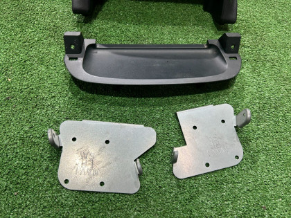 Рамка магнитофона комплект козырек и крепления SUBARU FORESTER OEM 66242SA140ML 66201SA280 66201SA290 SG5 2007 BLACK 32J 32J