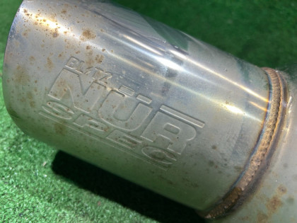 หม้อพักท้าย BLITZ nur spec SUBARU LEGACY OEM 44300AE060 BE5 2002 EJ208 MT5