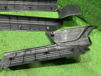 Накладки на пороги черные SUBARU LEGACY OEM 94060AE000ML 94060AE010ML 94061AE120ML 94061AE010ML BE5 BE9 BEE 2002 BLUE 14L,11K