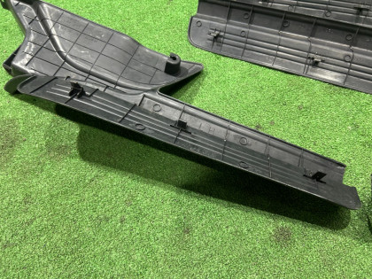 Накладки на пороги черные SUBARU LEGACY OEM 94060AE000ML 94060AE010ML 94061AE120ML 94061AE010ML BE5 BE9 BEE 2002 BLUE 14L,11K