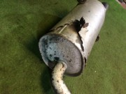 Silencioso trasero SUBARU LEGACY OEM 44300AE010, SU83016, 231069, 684267, P9036, BH9 1999 EJ254