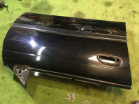 Right front door SUBARU LEGACY OEM 61100AC001 61100AC021 BG9 1995 Black 47A