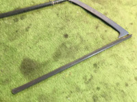 左サイドウインドウモール SUBARU LEGACY OEM 91012AC010 91011AC110 91011AC010 BG9 1995 Black 47A
