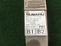 Cinturones de seguridad SUBARU OUTBACK OEM 64620AG020WA 64620AG030WA BP9 2005 gold 39J