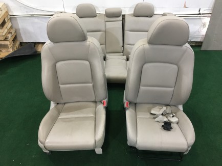 Seat set SUBARU OUTBACK OEM 64140AG461WA, 64140AG471WA, 64150AG130WA, 64150AG120WA, 64221AG120WA BP9 2005 gold 39J