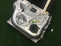 Porta traseira esquerda SUBARU LANCASTER OEM 60400AE430 BH9 2001 Silver 1U2