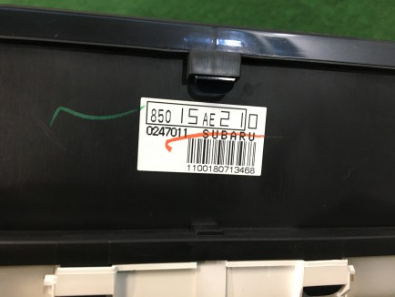 Instrument cluster SUBARU LEGACY OEM 85020AE210 BH9 2001 EJ254