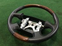 Steering wheel SUBARU LANCASTER OEM 34311AE110 BHE 2000 white / grey 0U4