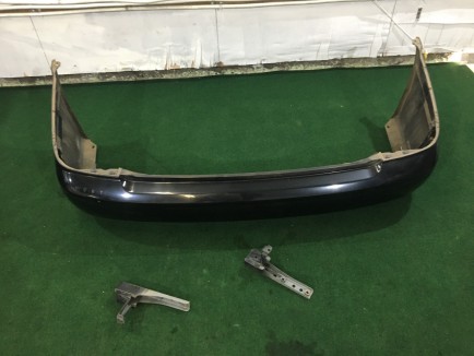 Бампер задний SUBARU LEGACY B4 OEM 57703AE060VF XX57703AE060 BE5 2001 Black 47A