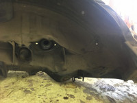 Крыло заднее правое SUBARU LEGACY B4 OEM 51410AE001 BE5 2001 Black 47A
