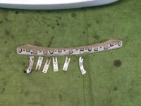Parachoques trasero SUBARU LEGACY OEM 57703AG040WZ 57704AG040 BP5 2004 white pearl 36J