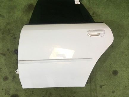 左リアドア SUBARU LEGACY OEM 60409AG0109P 60409AG0119P BP5 2004 white pearl 36J