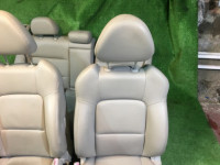 Conjunto de bancos SUBARU LEGACY OEM 64011AG861WA 64011AG871WA 64221AG130WA 64221AG131WA BP5 2004 white pearl 36J