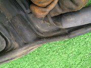Borracha da porta direita SUBARU LEGACY OEM 62710AC000 BD5 1998 grey 55D