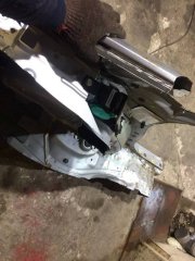 Aleta trasera izquierda SUBARU LEGACY B4 OEM 51410AE012, 51410AE011 BE5 2001 серый 01G
