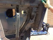 Right rear fender SUBARU LEGACY B4 OEM 51410AE001, 51410AE012, 51410AE011, 51410AE000 BE9 2001 blue 11K / 14L