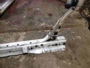 Painel inferior lateral direito SUBARU LEGACY OEM 51415AC061, 51415AC060 BG5 1997 белый 51E