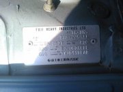 เครื่องยนต์ SUBARU LEGACY OEM 10100BJ320 BH5 2002 EJ206