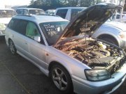 สวิตช์ไล่ฝ้ากระจกหน้า SUBARU LEGACY OEM 83001AE020 BH5 2002 EJ206