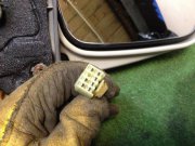 Зеркало правое SUBARU LANCASTER OEM 91031AE020MG, 91039AC000, 91031AE021MG BH9 1999 solid grey 8L5