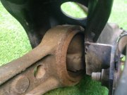 Buje trasero izquierdo SUBARU LANCASTER OEM 28474AE000, 20252AE011, 26700AE060, 26692AE090, 26696AE020 BH9 2002 EJ254