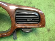 メーターパネルベゼル SUBARU LANCASTER OEM 66180AE000 BHE 2000 silver 9G9