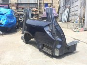 左リアフェンダー SUBARU LEGACY OEM 51490AG0109P BP5 2004 blue 35J